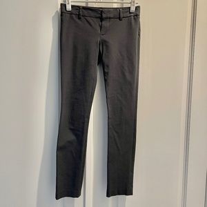 GAP Women’s Really Skinny Grey Stretch Canvas/Denim Lower Cut Slim Leg Pants